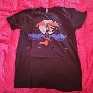 Black RWBY Graphic T-Shirt